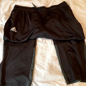 Black adidas sweatpants
